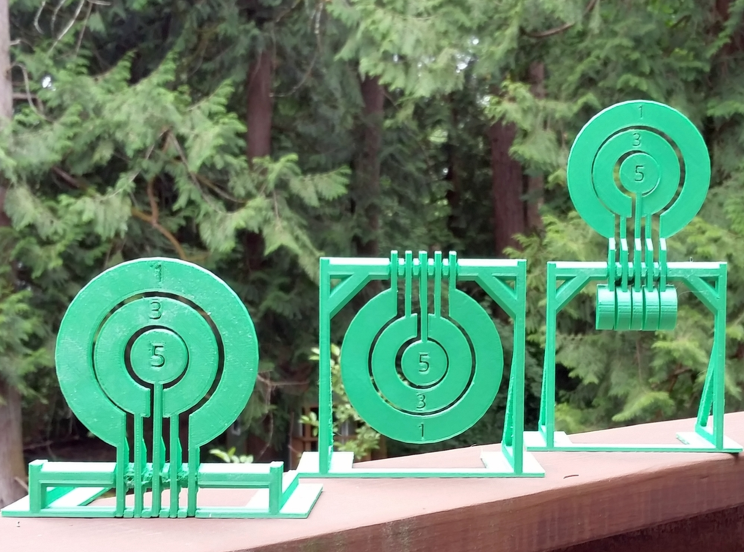 Download free STL file Printinplace target spinners • 3D print model